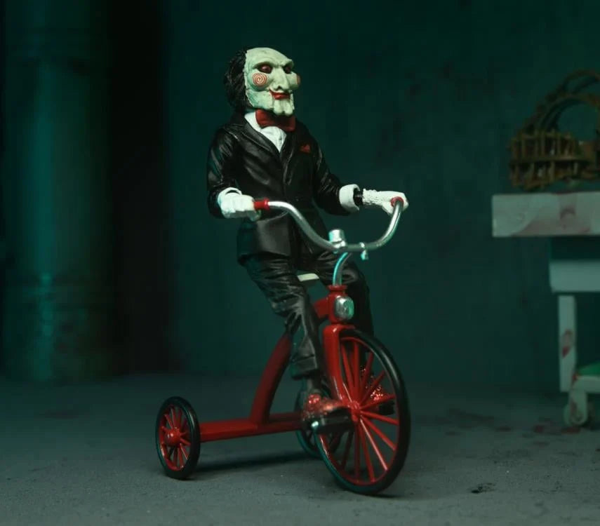 Jigsaw John Kramer & Billy Puppet SAW Figure Set NECA