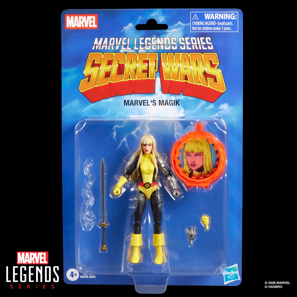 Magik Secret Wars Marvel Legends 6-Inch Action Figure | Hasbro