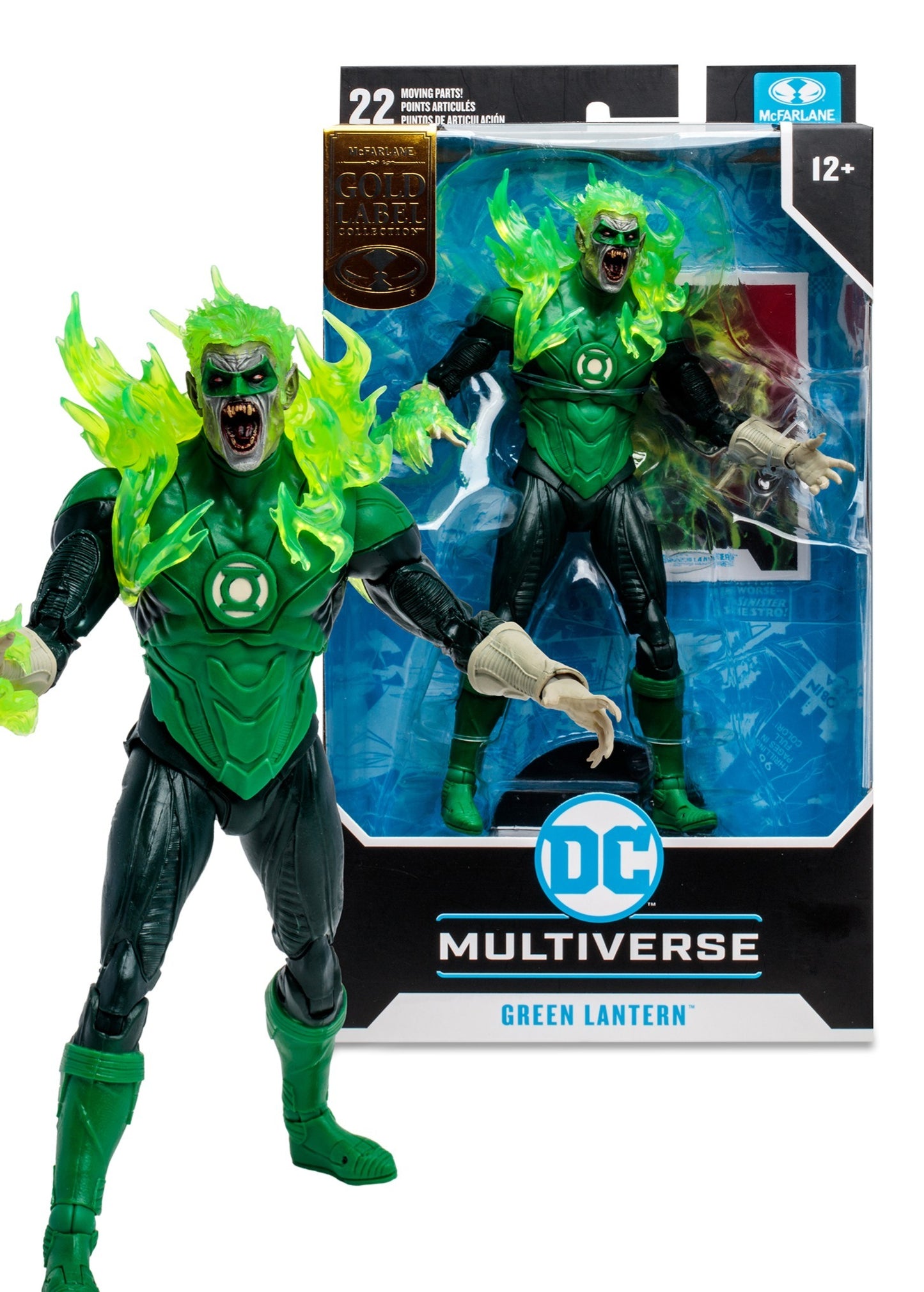 Green Lantern DC vs. Vampires Gold Label Figure McFarlane Toys