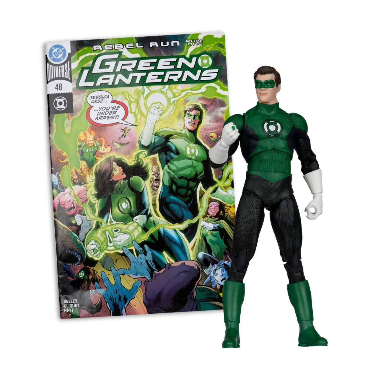 DC Direct Page Punchers Green Lantern 3" Action Figure with Exclusive Comic