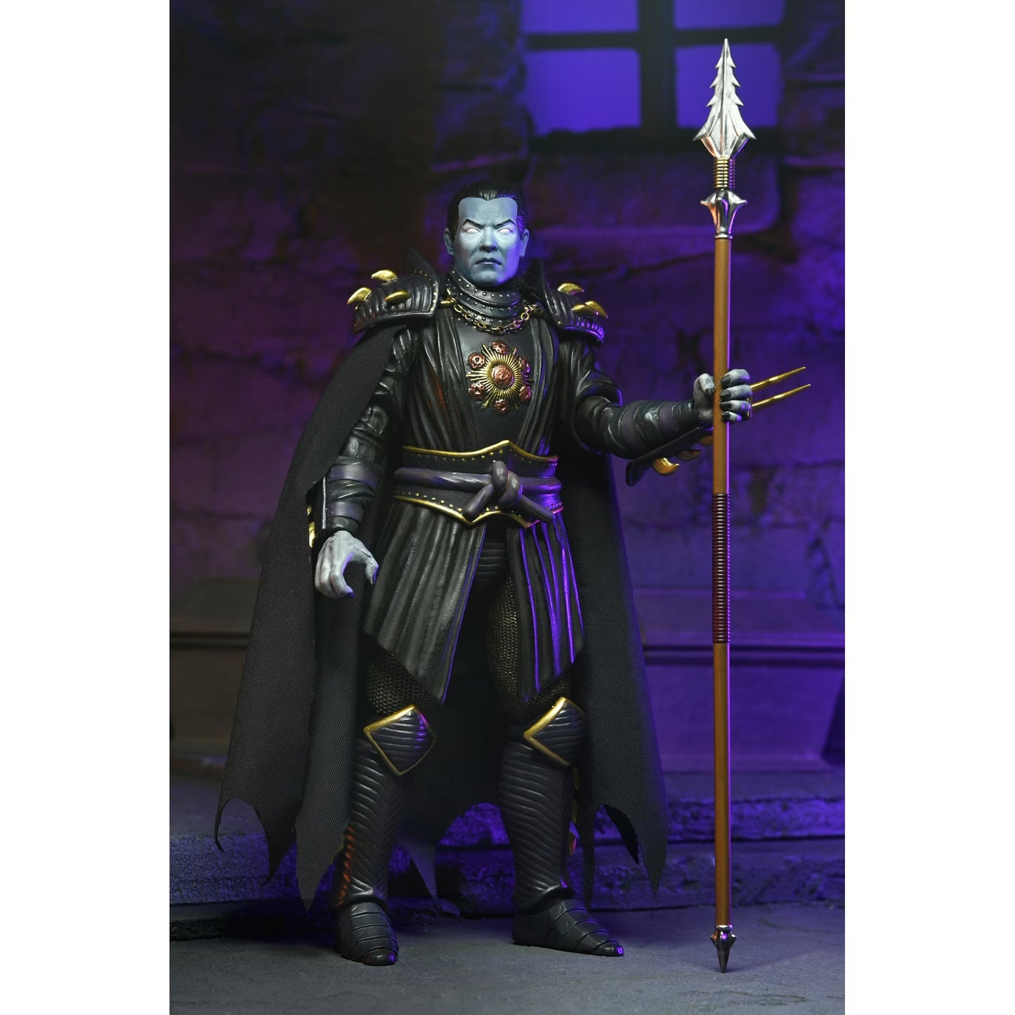 NECA Teenage Mutant Ninja Turtles Universal Monsters Shredder as Dracula 7-Inch Figure
