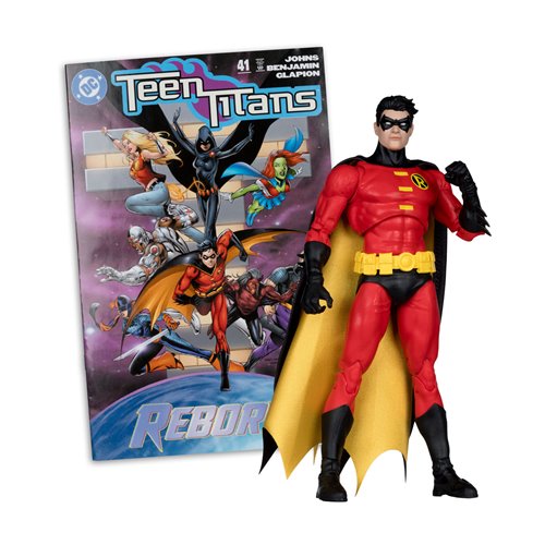 DC Multiverse Robin (Teen Titans Rebirth) – 7" Action Figure | McFarlane Toys