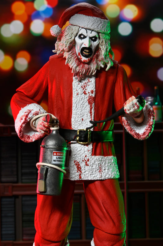 NECA Terrifier 3 – Art the Clown Ultimate 7-Inch Action Figure (Bloody Santa Suit)