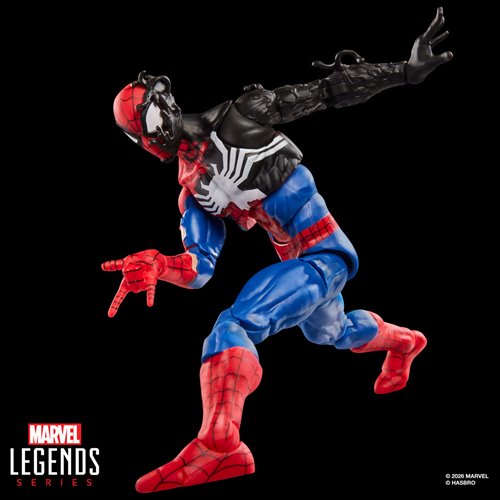 Marvel Legends Secret Wars – Spider‑Man (Alien Costume) – Hasbro – 6" Figure