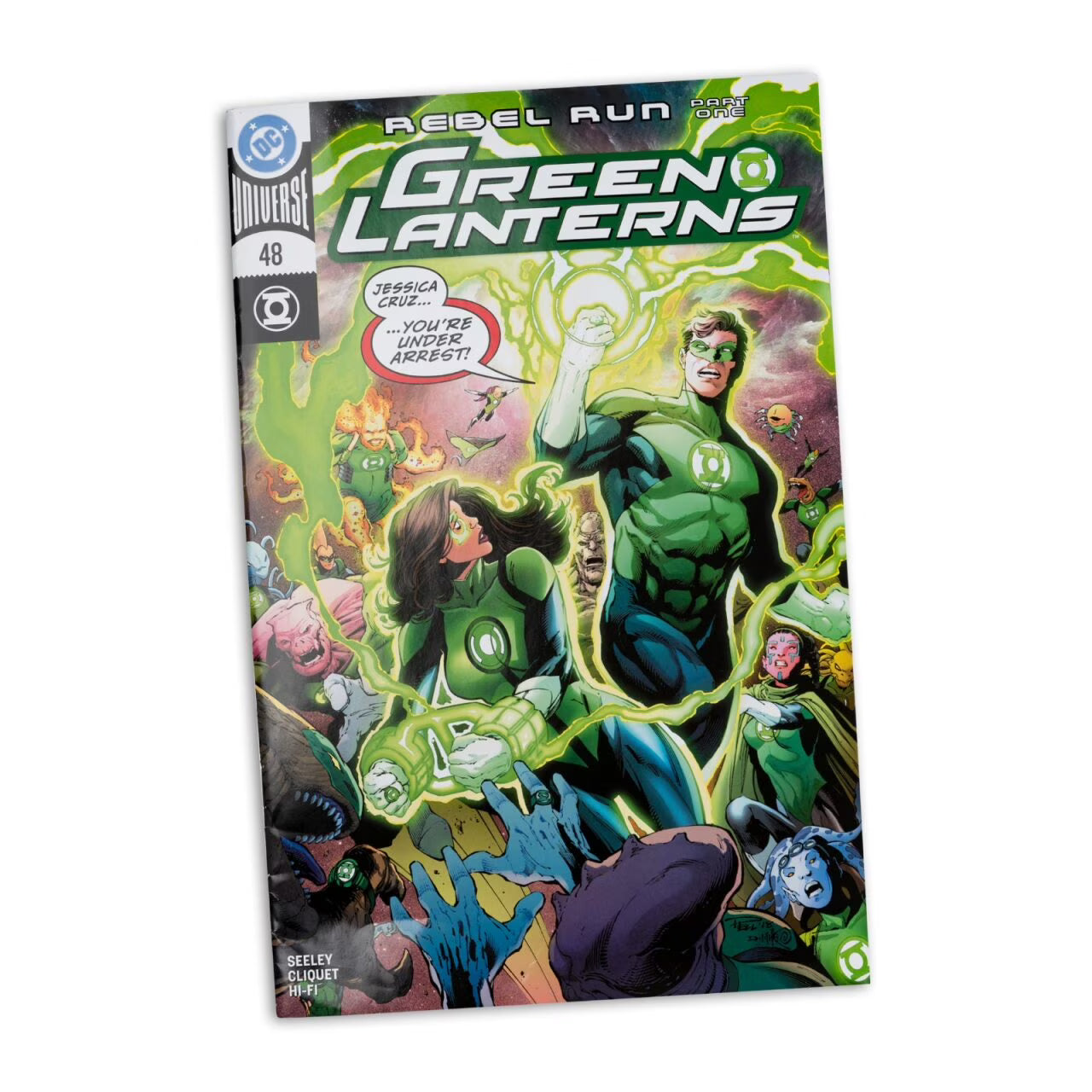 DC Direct Page Punchers Green Lantern 3" Action Figure with Exclusive Comic