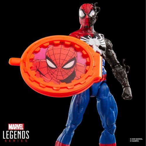 Marvel Legends Secret Wars – Spider‑Man (Alien Costume) – Hasbro – 6" Figure