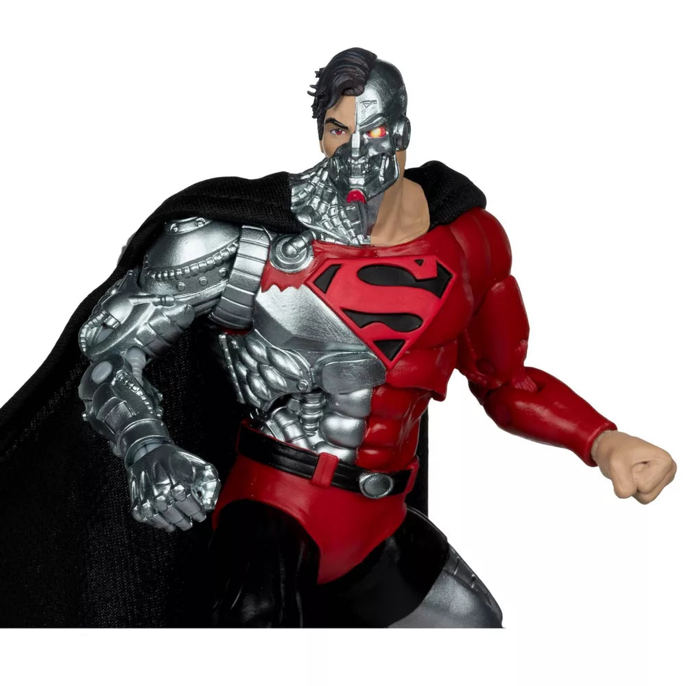 Cyborg Superman Gold Label 7-Inch Action Figure | McFarlane Toys