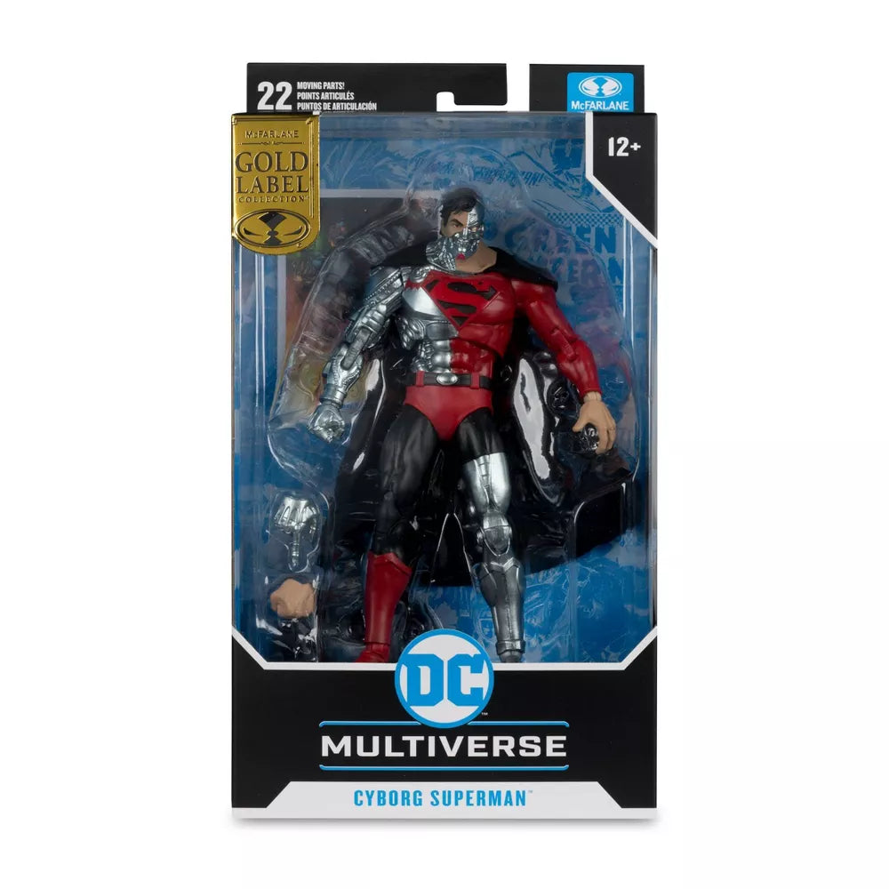 Cyborg Superman Gold Label 7-Inch Action Figure | McFarlane Toys