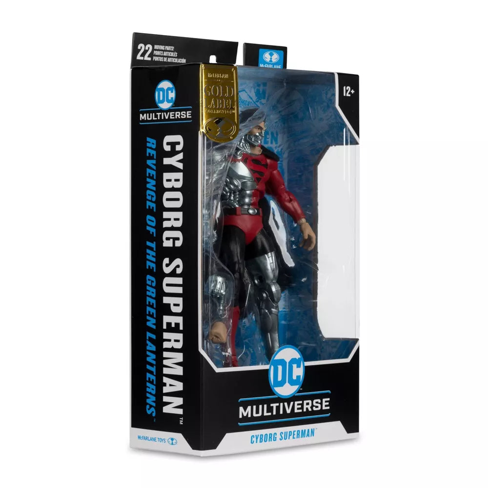 Cyborg Superman Gold Label 7-Inch Action Figure | McFarlane Toys
