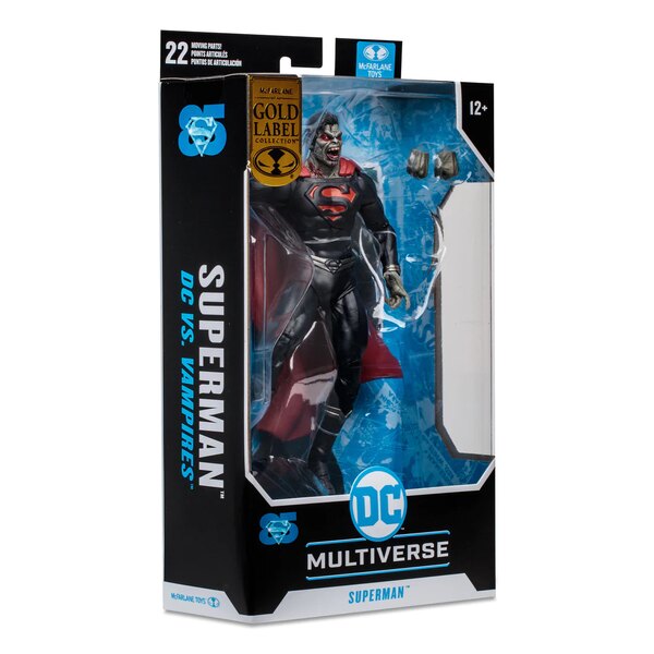 Superman DC vs. Vampires Gold Label Figure McFarlane Toys