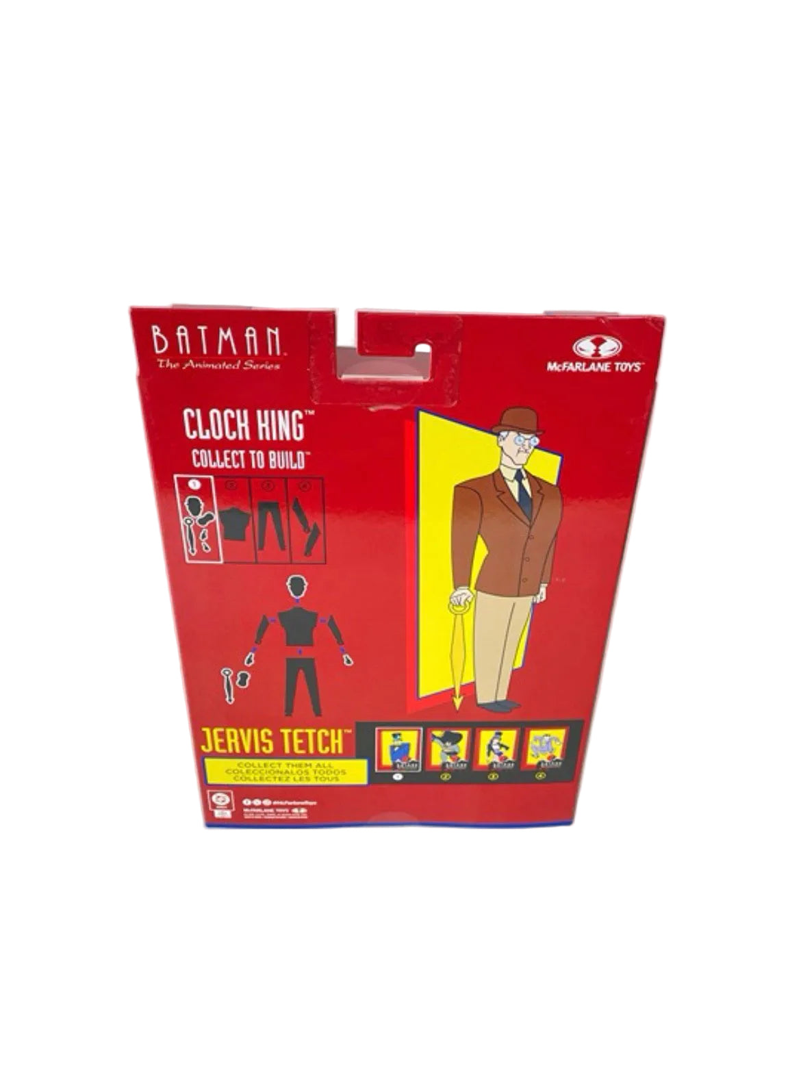 McFarlane Toys DC Direct BTAS Mad Hatter 6" Build-A-Figure Wave 7 – Batman: The Animated Series
