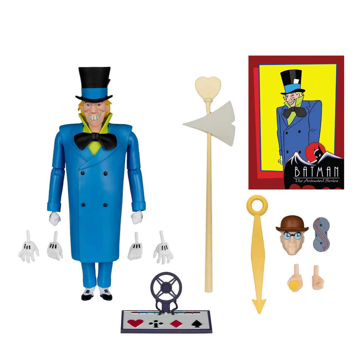 McFarlane Toys DC Direct BTAS Mad Hatter 6" Build-A-Figure Wave 7 – Batman: The Animated Series