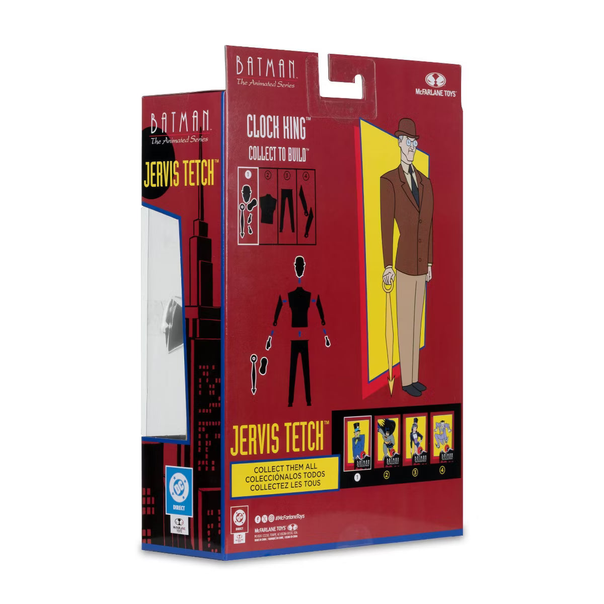 McFarlane Toys DC Direct BTAS Mad Hatter 6" Build-A-Figure Wave 7 – Batman: The Animated Series