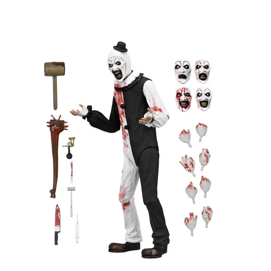 Art the Clown Blood Splattered Ultimate 7-Inch Figure | NECA