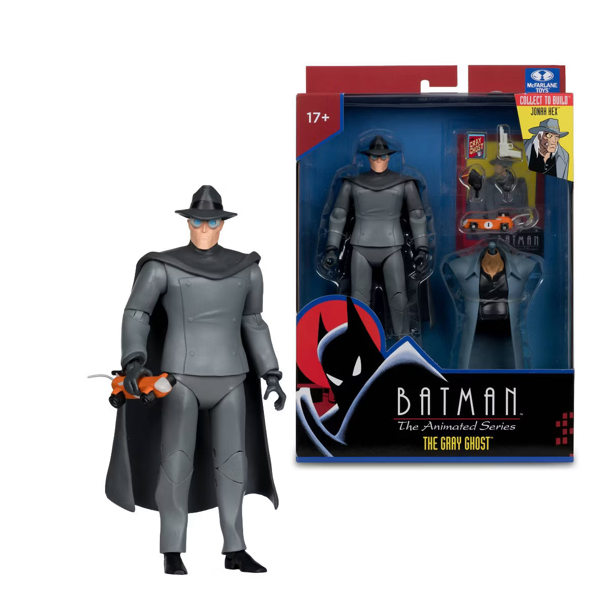 Gray Ghost Batman Animated Series 6-Inch Figure | McFarlane Toys