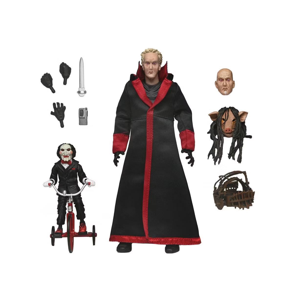 NECA SAW Ultimate Jigsaw Killer (Black Robe) – 7" Scale Action Figure