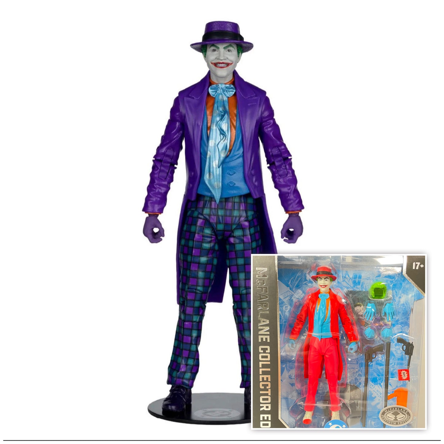 McFarlane Toys DC Multiverse The Joker (1989) – Collector Edition Action Figure