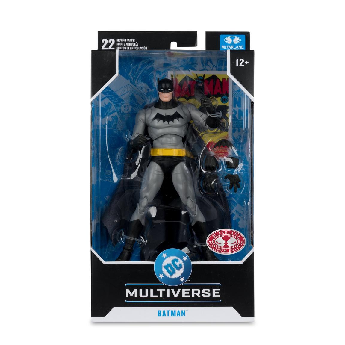 McFarlane DC Multiverse Batman – Golden Age Red (Platinum Edition, 2026) – New