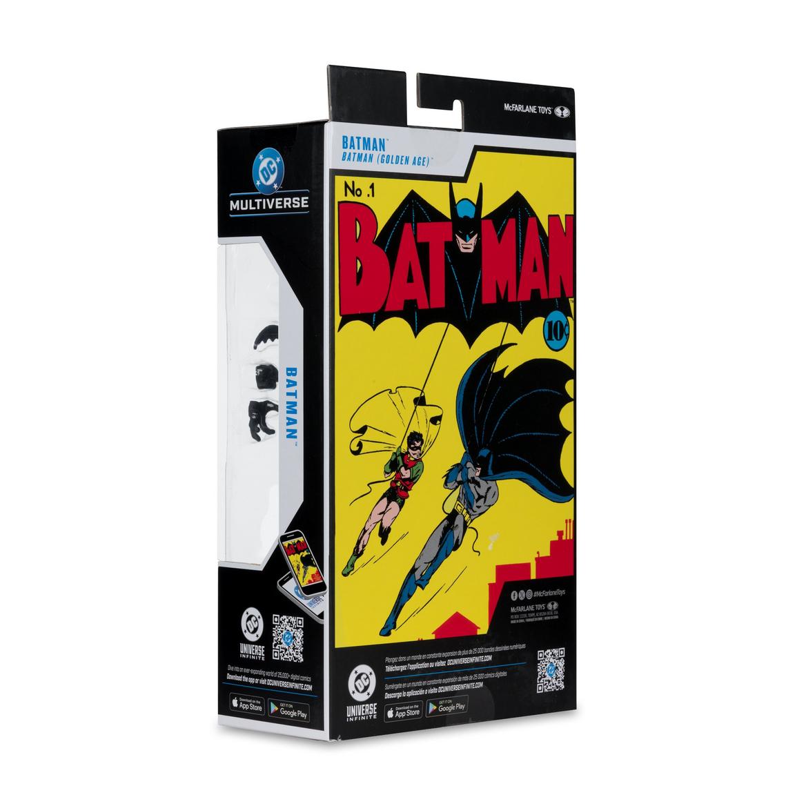 McFarlane DC Multiverse Batman – Golden Age Red (Platinum Edition, 2026) – New