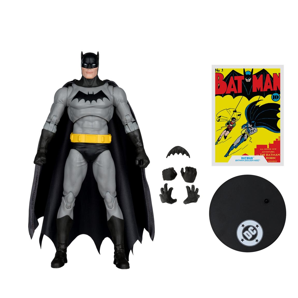 McFarlane DC Multiverse Batman – Golden Age Red (Platinum Edition, 2026) – New
