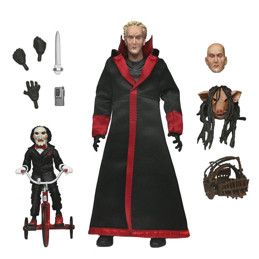 Jigsaw John Kramer & Billy Puppet SAW Figure Set  NECA