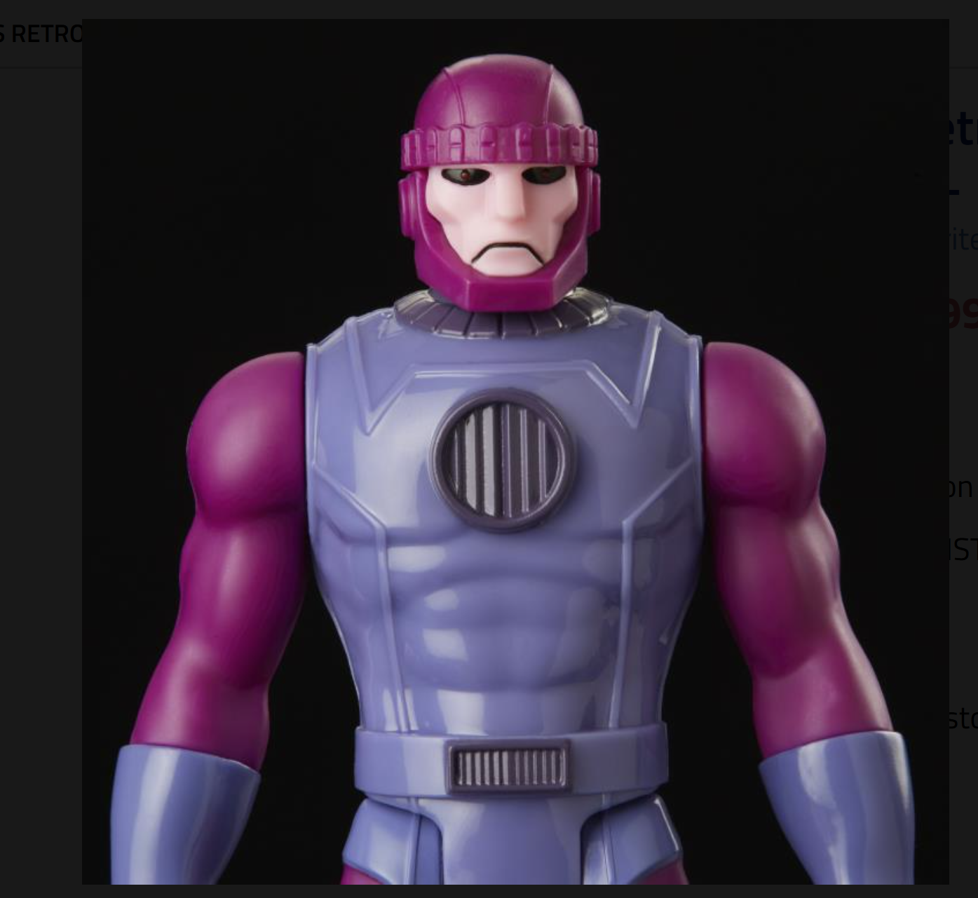 Marvel's Sentinel Uncanny X-Men Retro Collection Figure  Hasbro