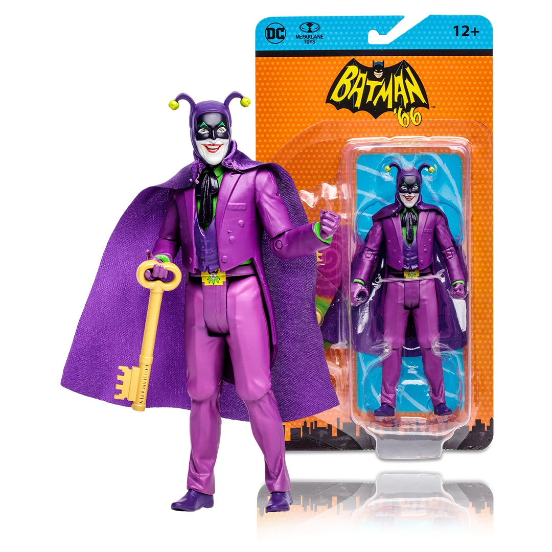 The Joker – DC Retro Batman 66 Comic 6" Action Figure by McFarlane Toys
