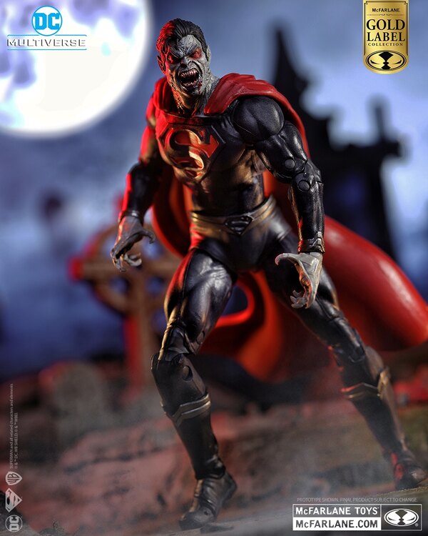 Superman DC vs. Vampires Gold Label Figure McFarlane Toys