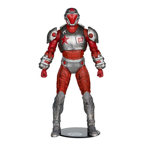 DC Multiverse Wave 25 – Rocket Red Brigade (Justice League: Generation Lost) 7" Action Figure – Platinum Edition
