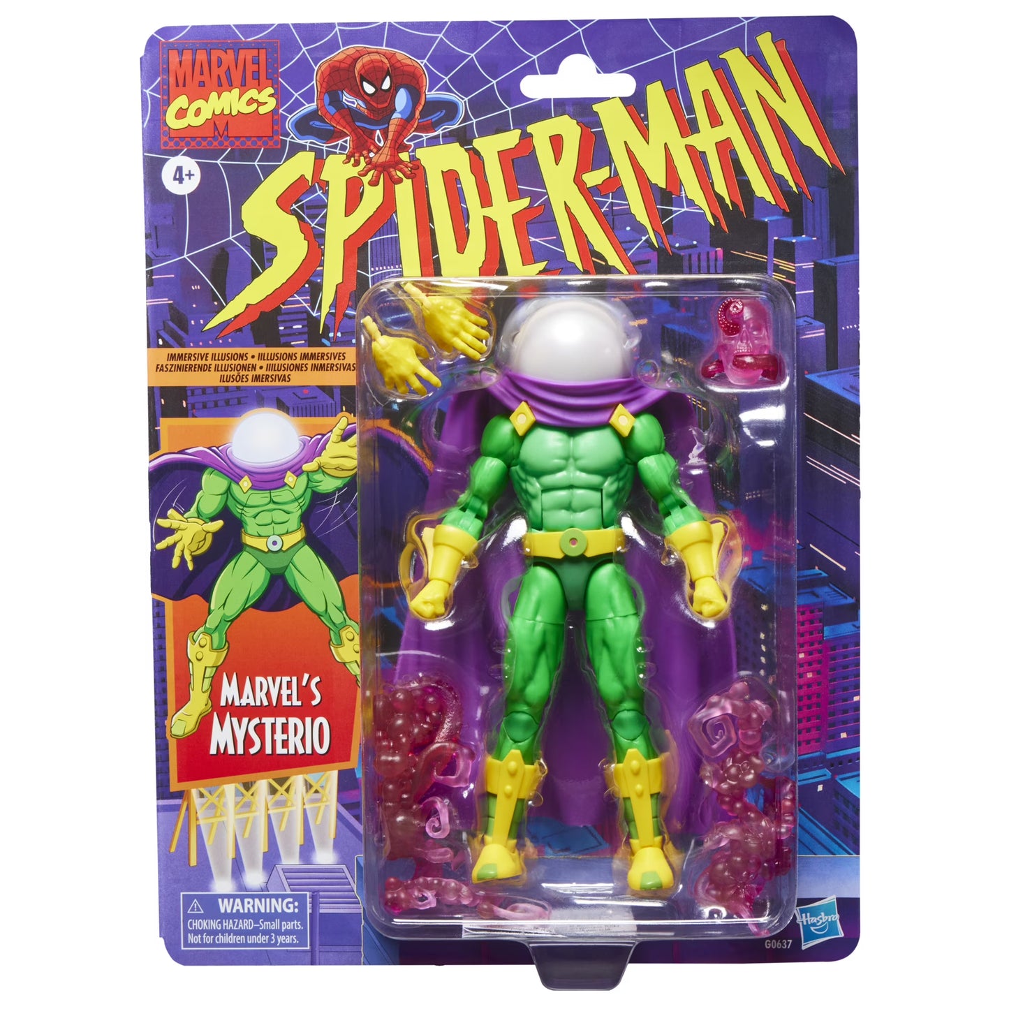 Marvel Legends Series Marvel's Mysterio – Retro Spider-Man Action Figure