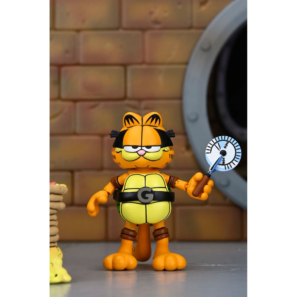 TMNT x Garfield Ultimate Garfello with Odie 7-Inch Figure | NECA