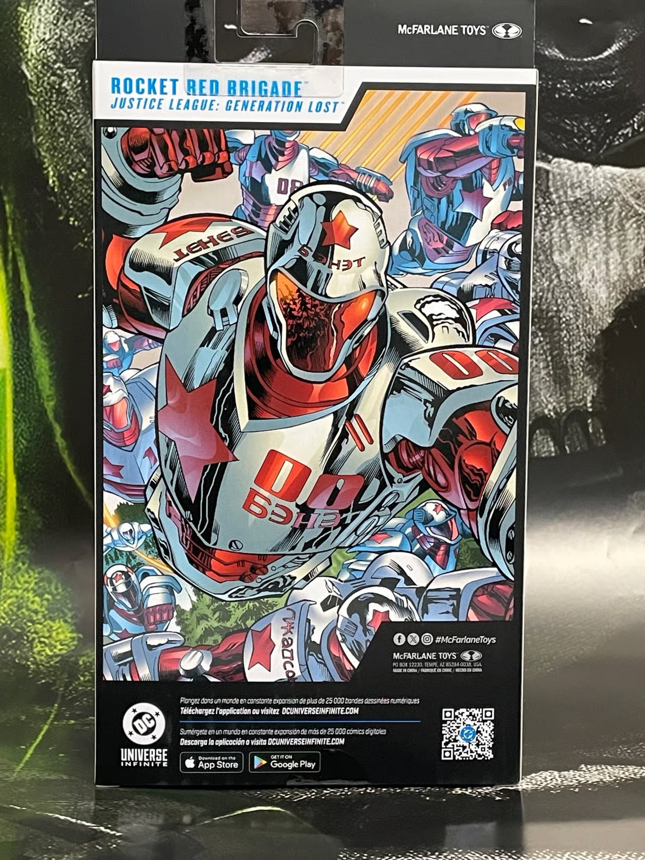 DC Multiverse Wave 25 – Rocket Red Brigade (Justice League: Generation Lost) 7" Action Figure – Platinum Edition