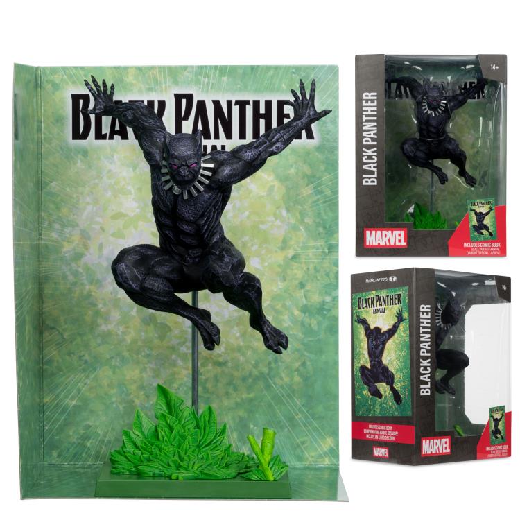 Marvel Black Panther 1:6 Scale Statue – Includes Variant Annual #1 Comic