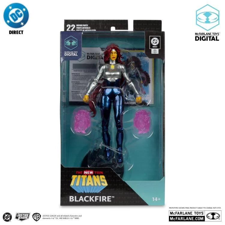 Blackfire New Teen Titans Action Figure  McFarlane Toys