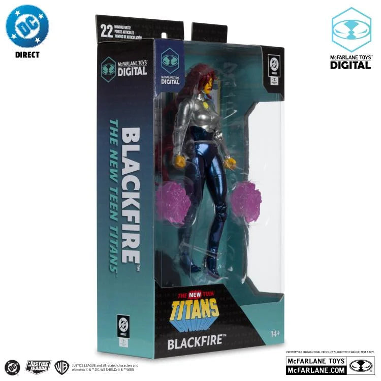 Blackfire New Teen Titans Action Figure  McFarlane Toys