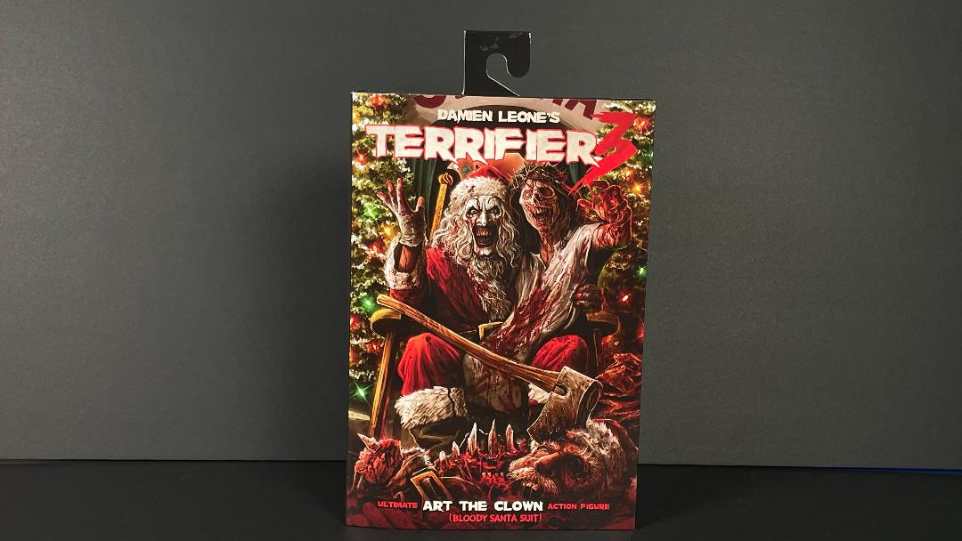 NECA Terrifier 3 – Art the Clown Ultimate 7-Inch Action Figure (Bloody Santa Suit)