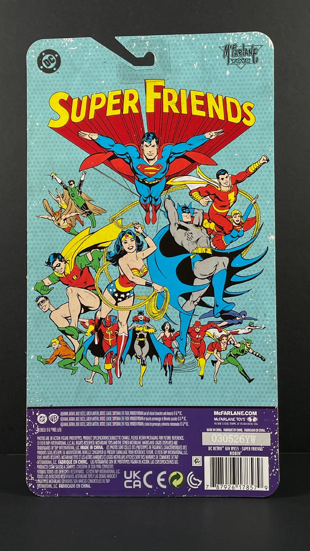 Super Friends Robin – Platinum Edition (Chase Variant) by McFarlane Toys