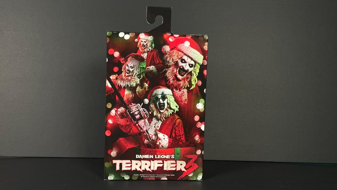 NECA Terrifier 3 – Art the Clown Ultimate 7-Inch Action Figure (Bloody Santa Suit)