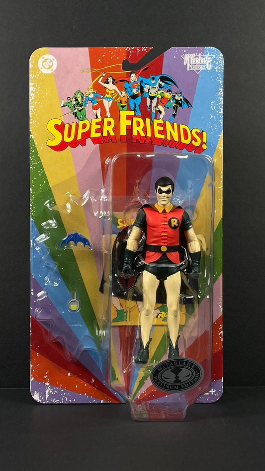 Super Friends Robin – Platinum Edition (Chase Variant) by McFarlane Toys